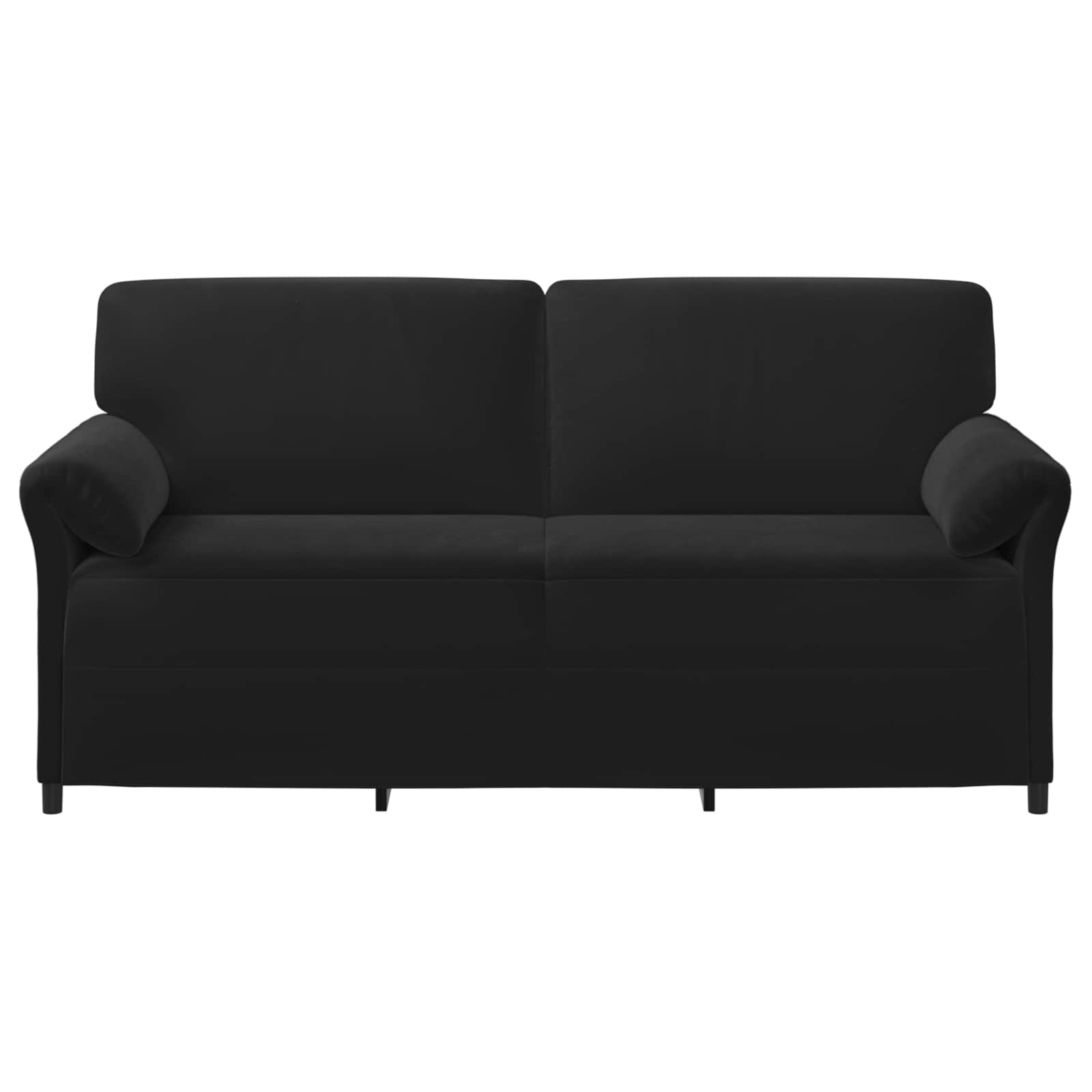 3-Θέσιος καναπές Μαύρο 198 x 83 x 95 εκ. Βελούδο
