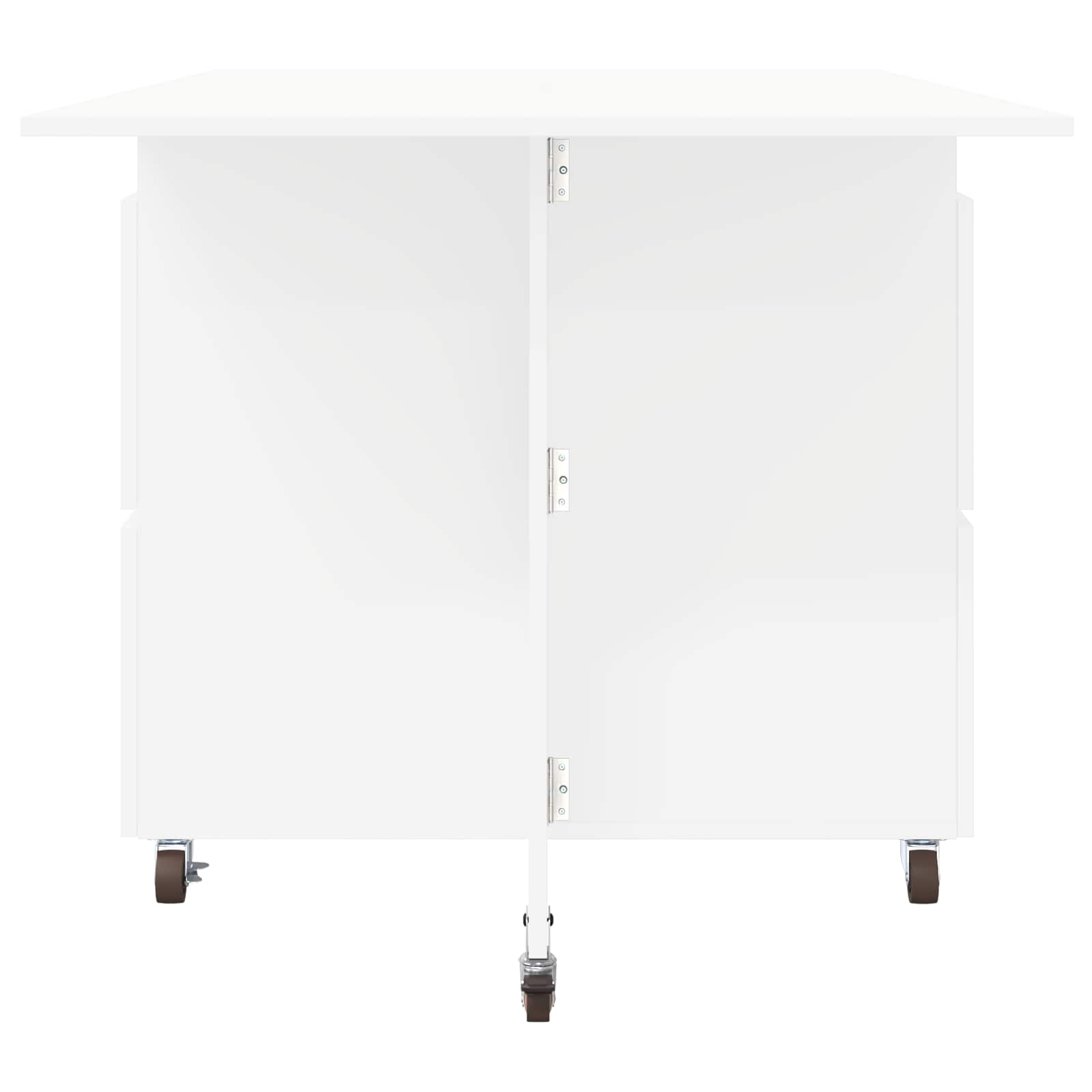 Τραπέζι φαγητού 140 x 80 x 77 cm Επεξεργασμένο Ξύλο Λευκό