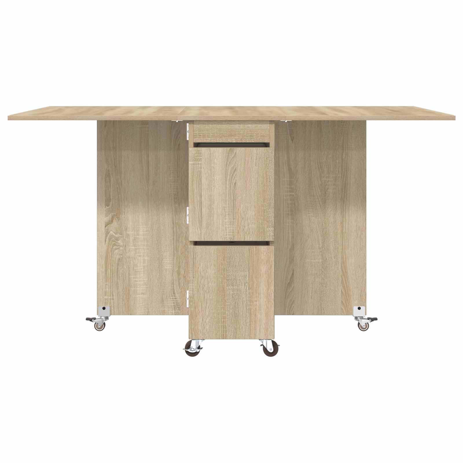 Τραπέζι φαγητού 140 x 80 x 77 cm Επεξεργασμένο Ξύλο Sonoma Δρυς