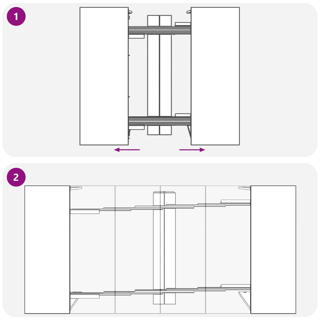 Τραπέζι φαγητού Artisan Δρυς 180 x 85 x 75 εκ