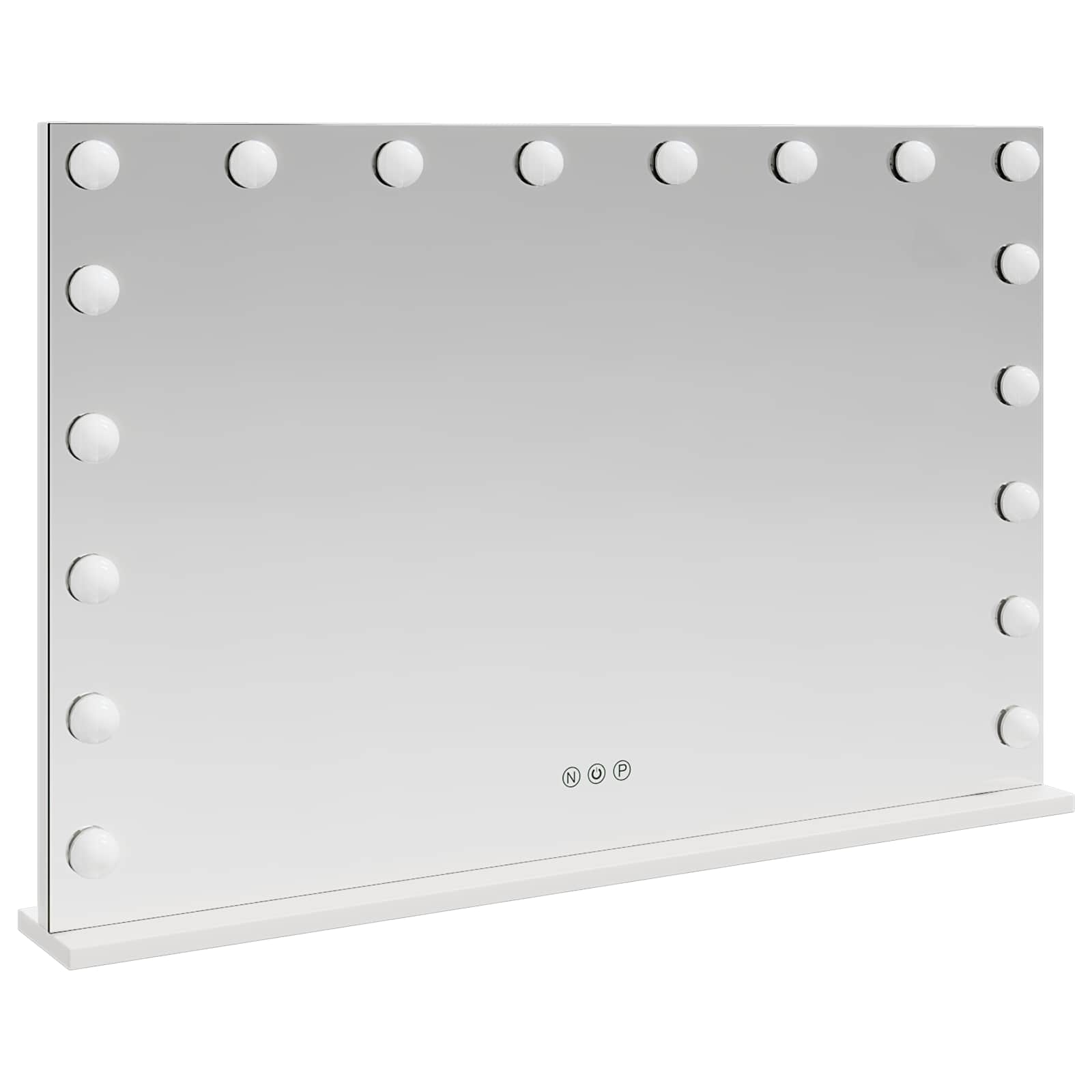 Καθρέφτης Vanity LED Λευκό 80 x 10 x 52,5 εκ Γυαλί και Χάλυβας