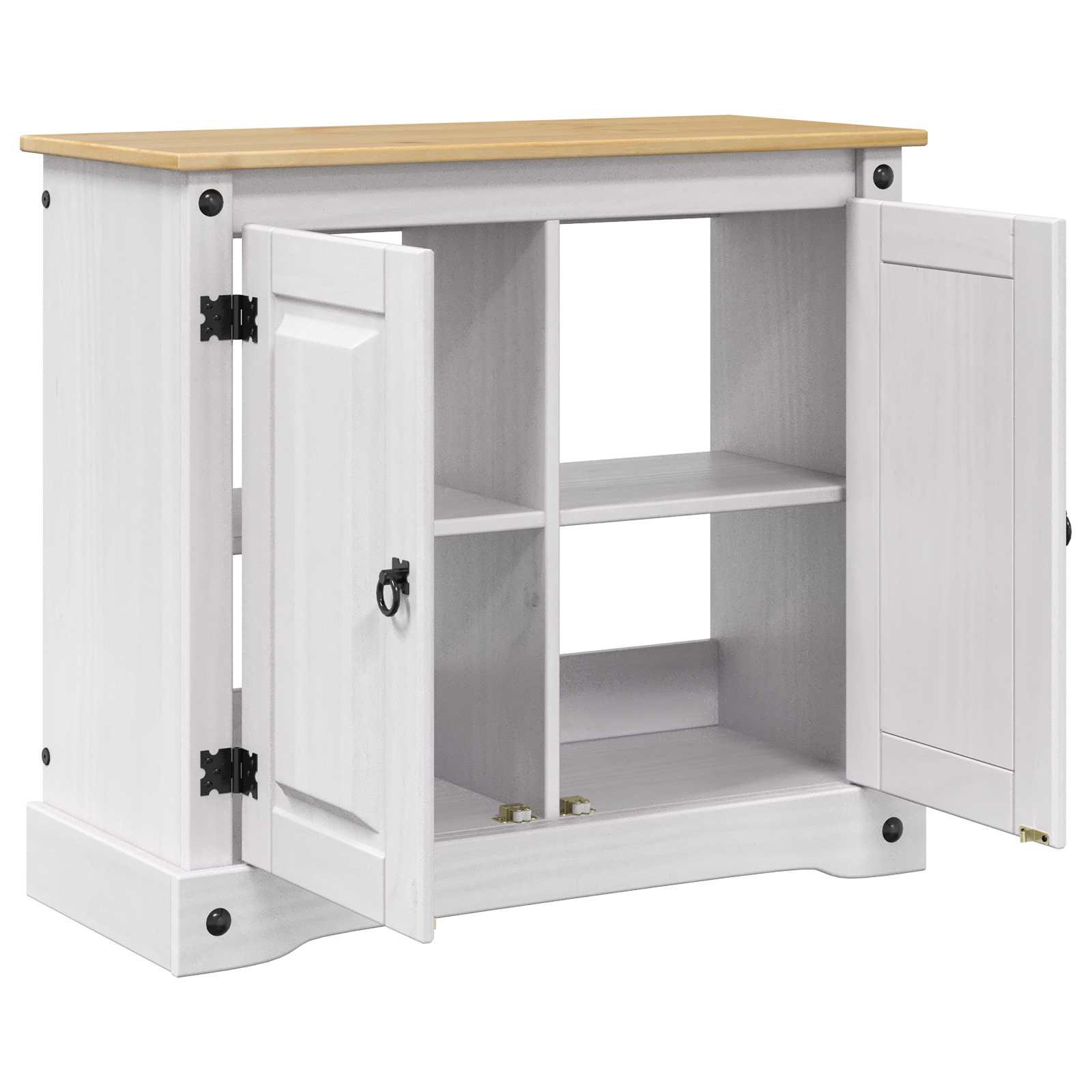 Βάση ενυδρείου CORONA Λευκό και Καφέ 81,5 x 37 x 73 εκ. 250 kg