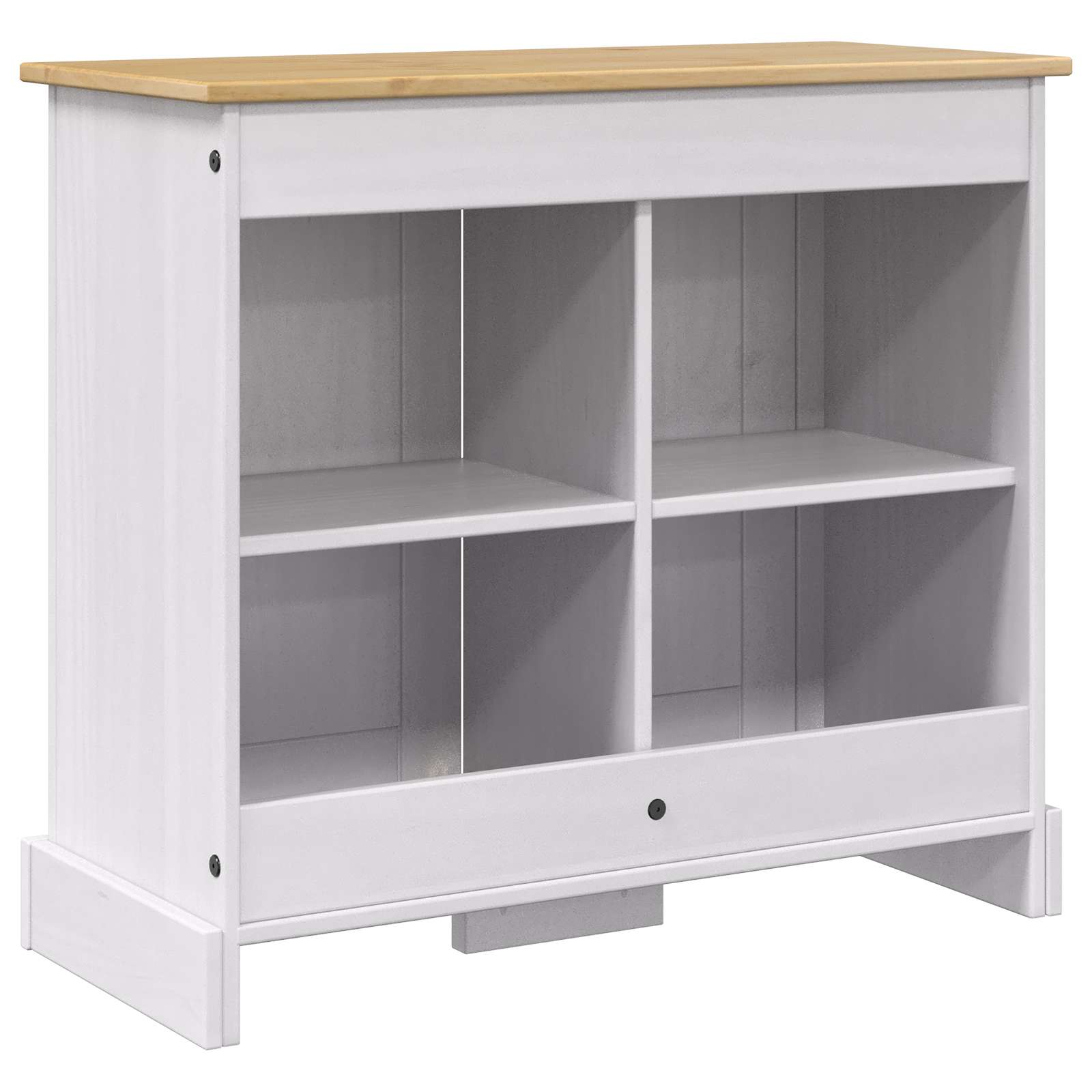 Βάση ενυδρείου CORONA Λευκό και Καφέ 81,5 x 37 x 73 εκ. 250 kg