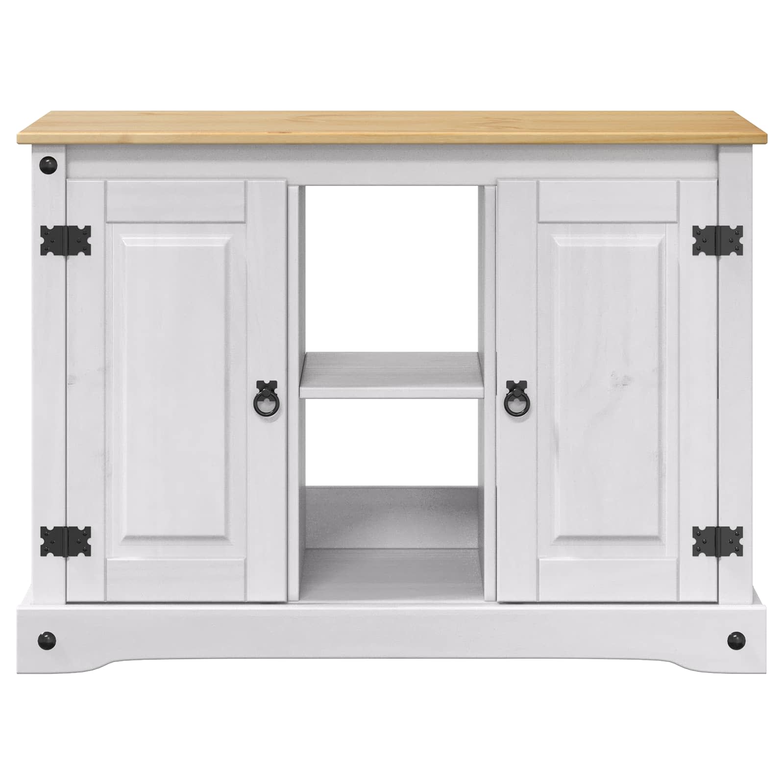 Βάση ενυδρείου CORONA Λευκό και Καφέ 101,5 x 37 x 73 εκ.