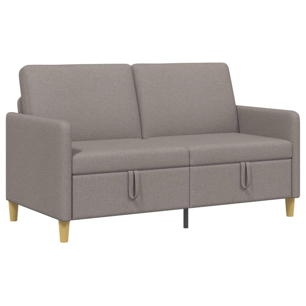 Καναπές με Αποθήκευση Taupe 152 x 78 x 87 εκ Πολυεστέρας