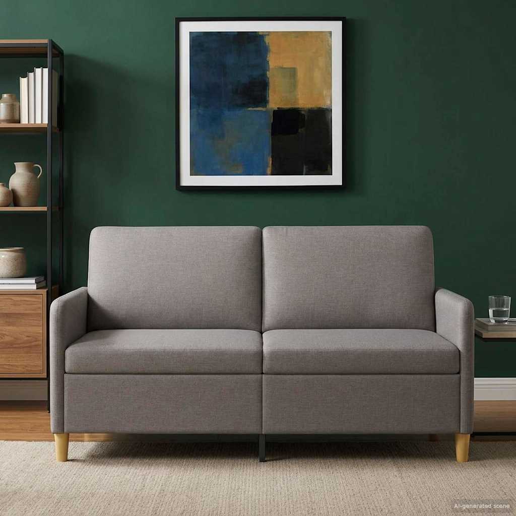 Καναπές με Αποθήκευση Taupe 172 x 78 x 87 εκ Πολυεστέρας