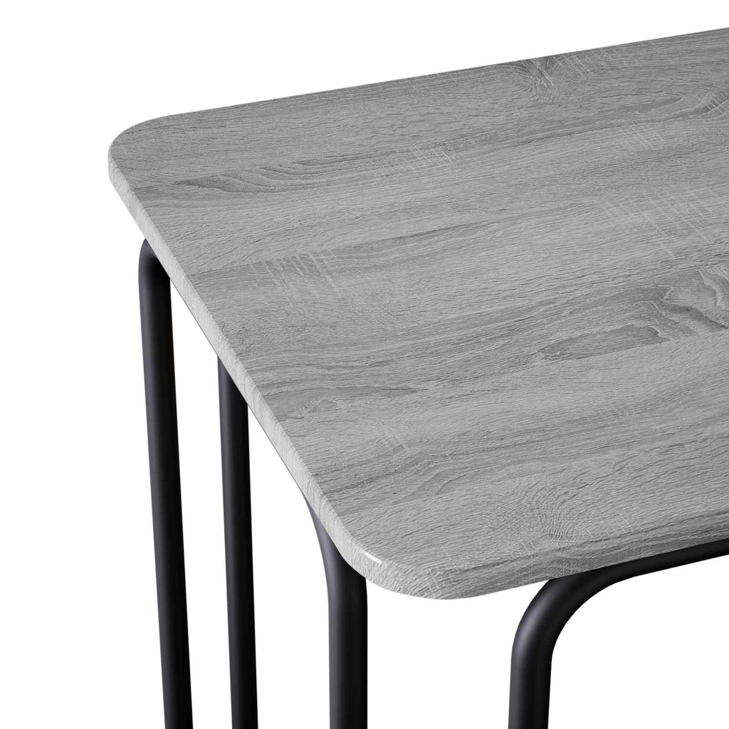 Τραπεζαρία 100 x 50 x 75 cm Επεξεργασμένο Ξύλο Γκρι Sonoma