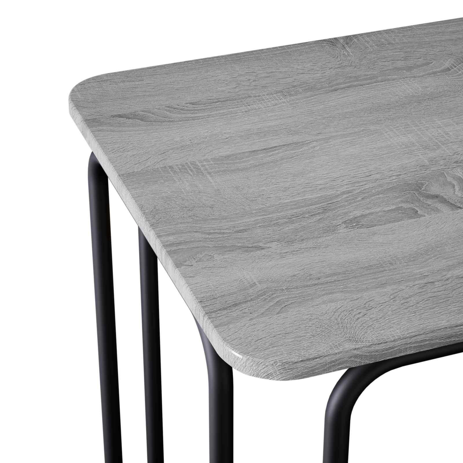 Τραπεζαρία 100 x 50 x 75 cm Επεξεργασμένο Ξύλο Γκρι Sonoma
