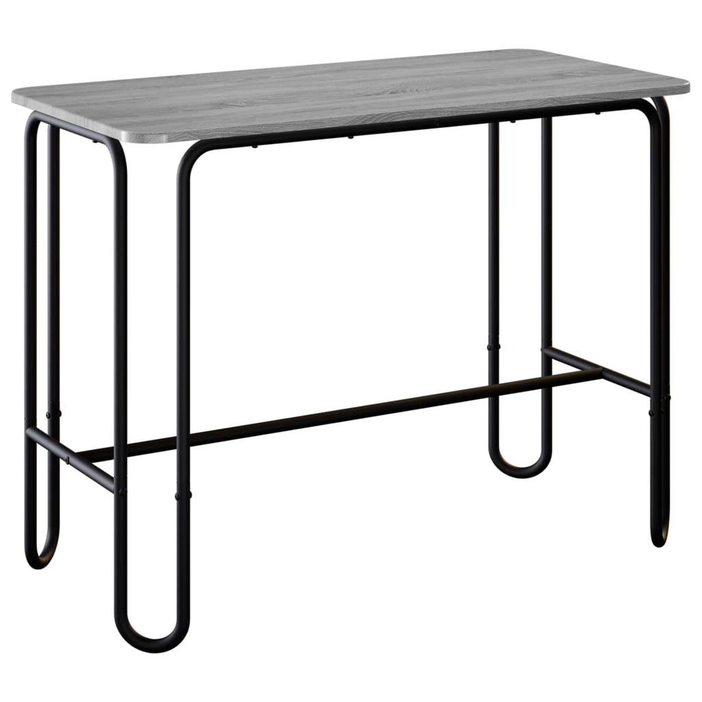 Τραπεζαρία 100 x 50 x 75 cm Επεξεργασμένο Ξύλο Γκρι Sonoma