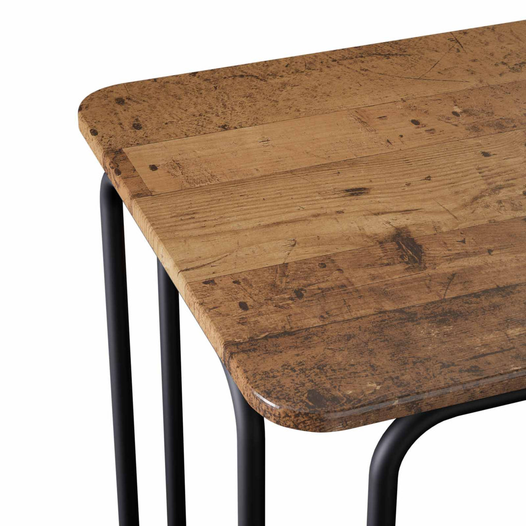 Τραπεζαρία 100 x 50 x 75 cm Επεξεργασμένο Ξύλο Παλαιωμένο ξύλο