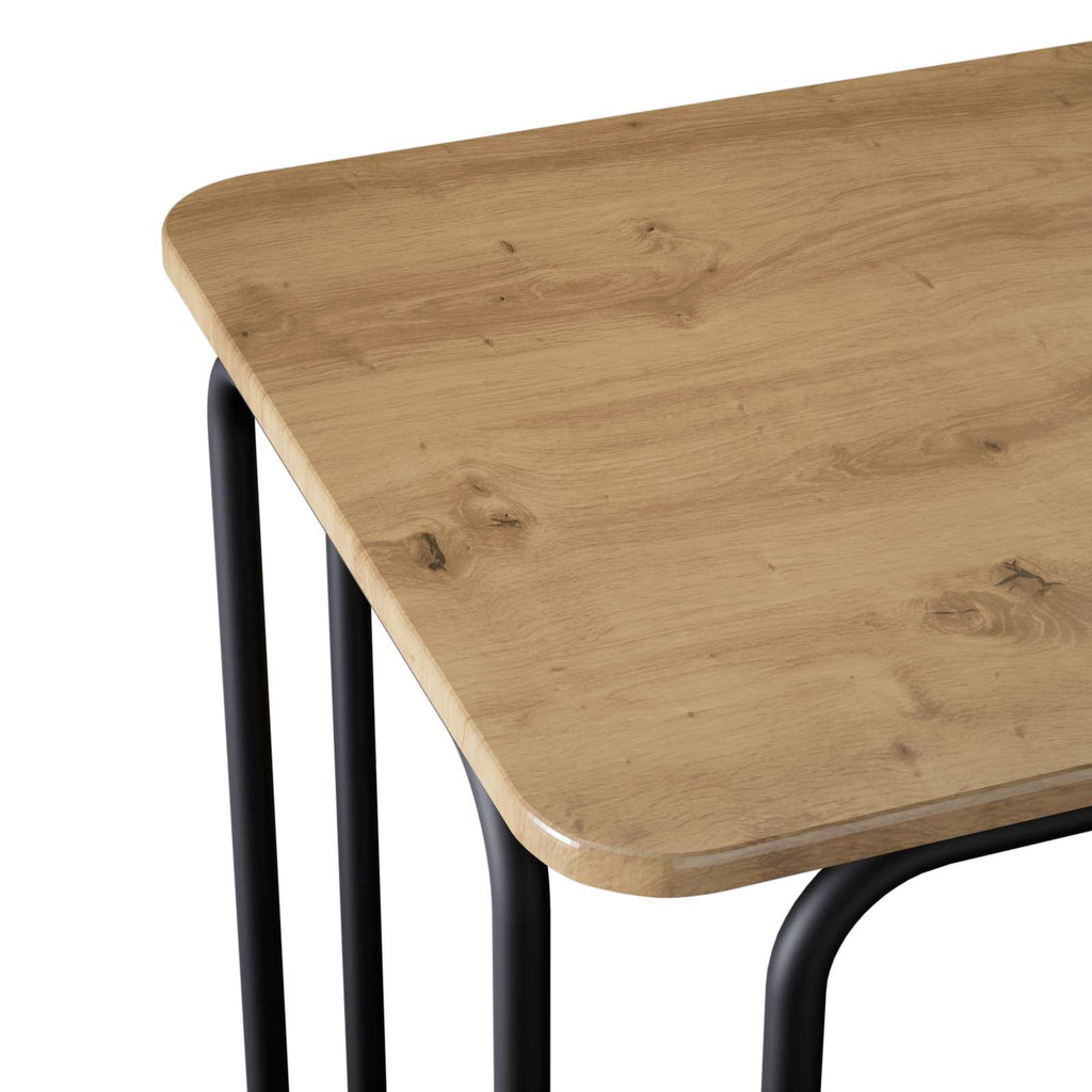 Τραπεζαρία 100 x 50 x 75 cm Επεξεργασμένο Ξύλο Artisan Δρυς