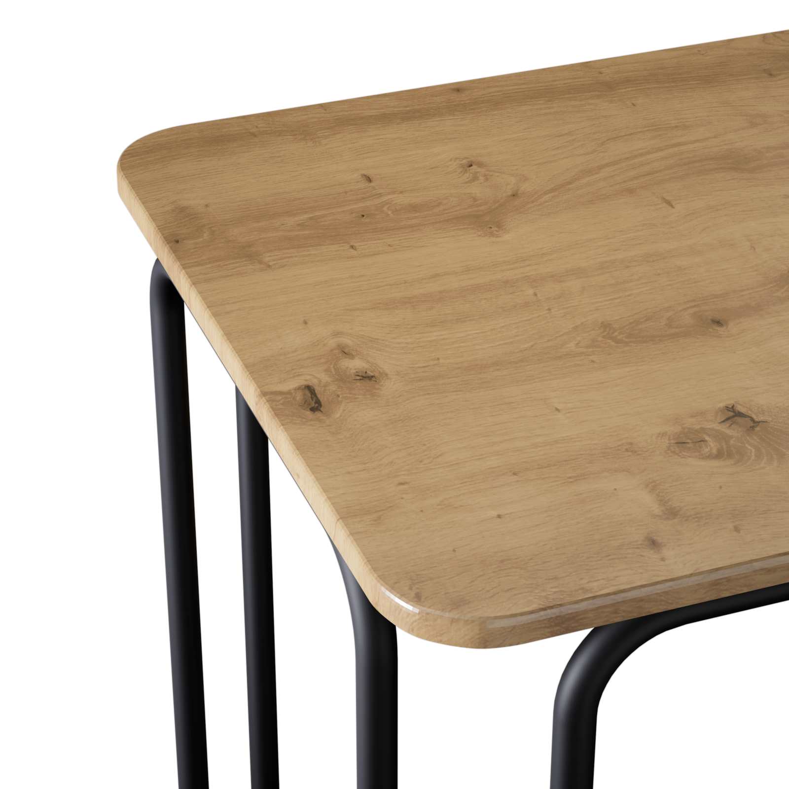 Τραπεζαρία 100 x 50 x 75 cm Επεξεργασμένο Ξύλο Artisan Δρυς