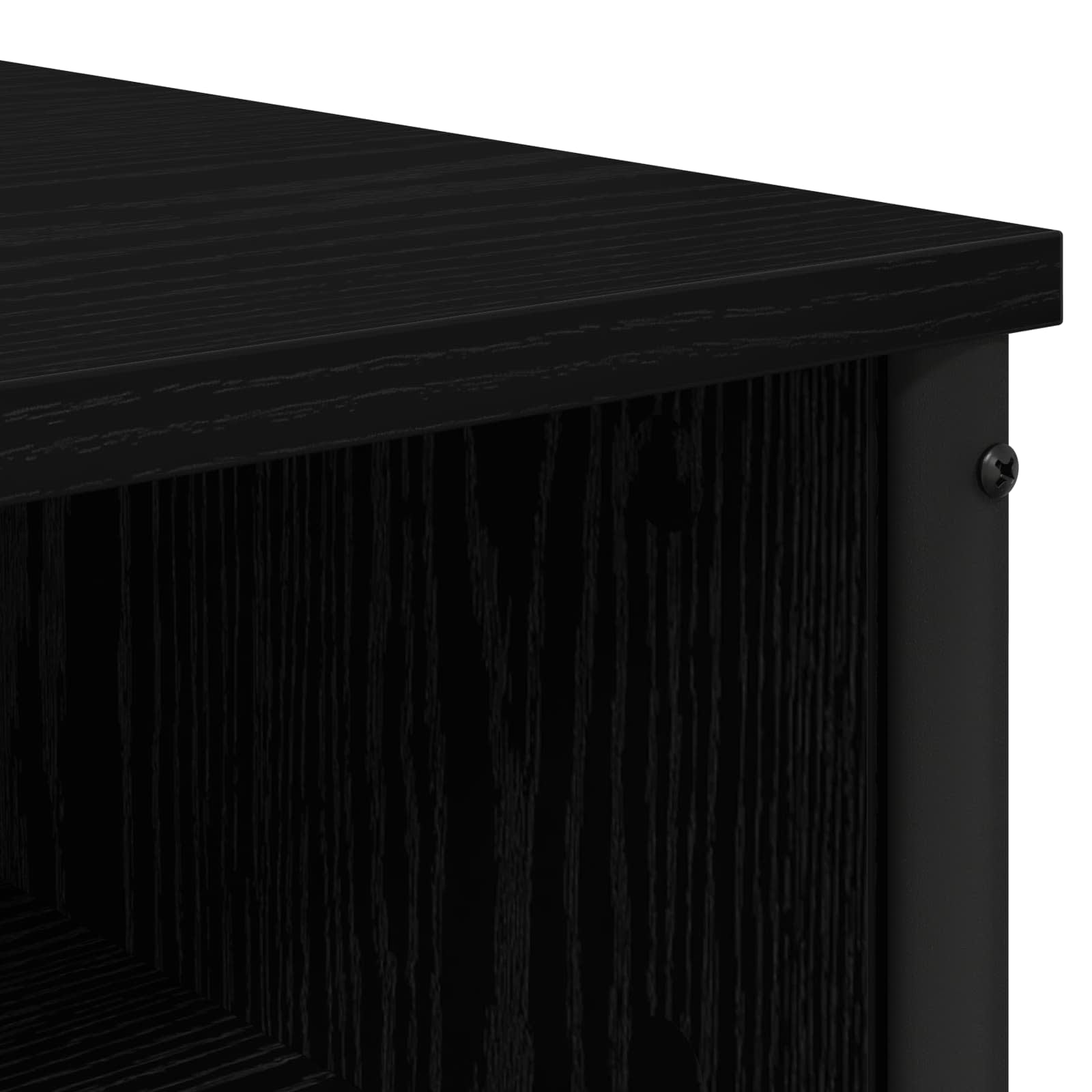 Τραπέζι περιποίησης με ράφι Μαύρη Δρυς 81 x 40 x 131 εκ