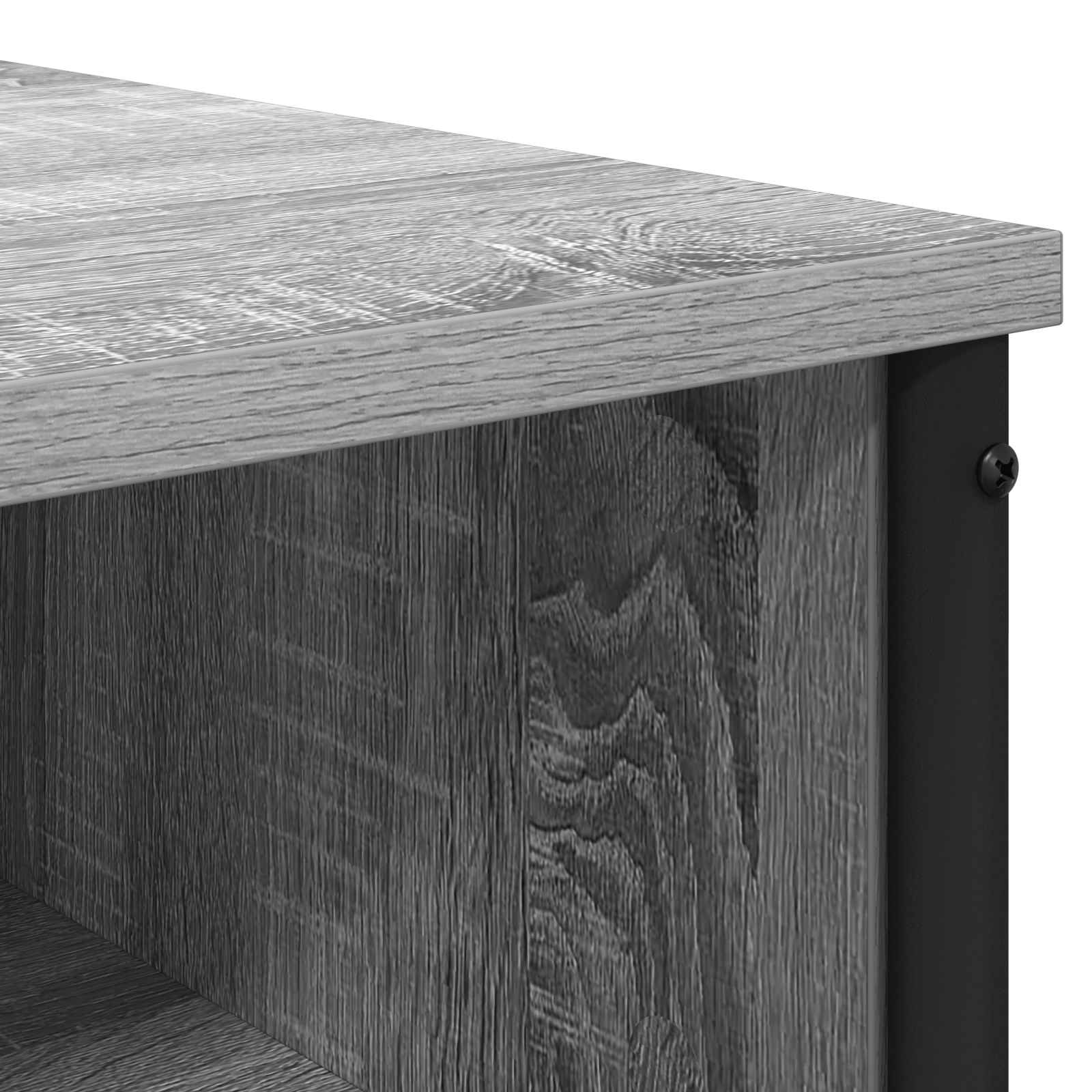 Τραπέζι περιποίησης με ράφι Γκρι Sonoma 81 x 40 x 131 εκ