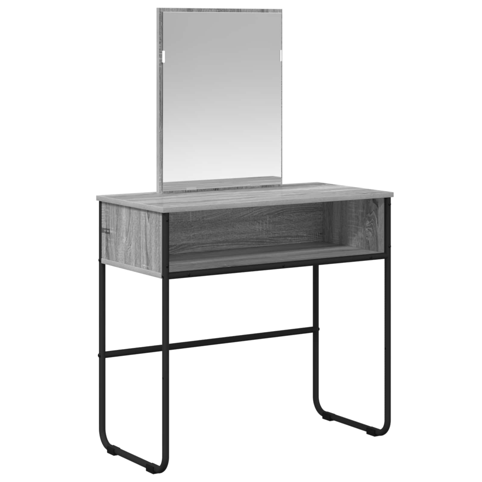 Τραπέζι περιποίησης με ράφι Γκρι Sonoma 81 x 40 x 131 εκ
