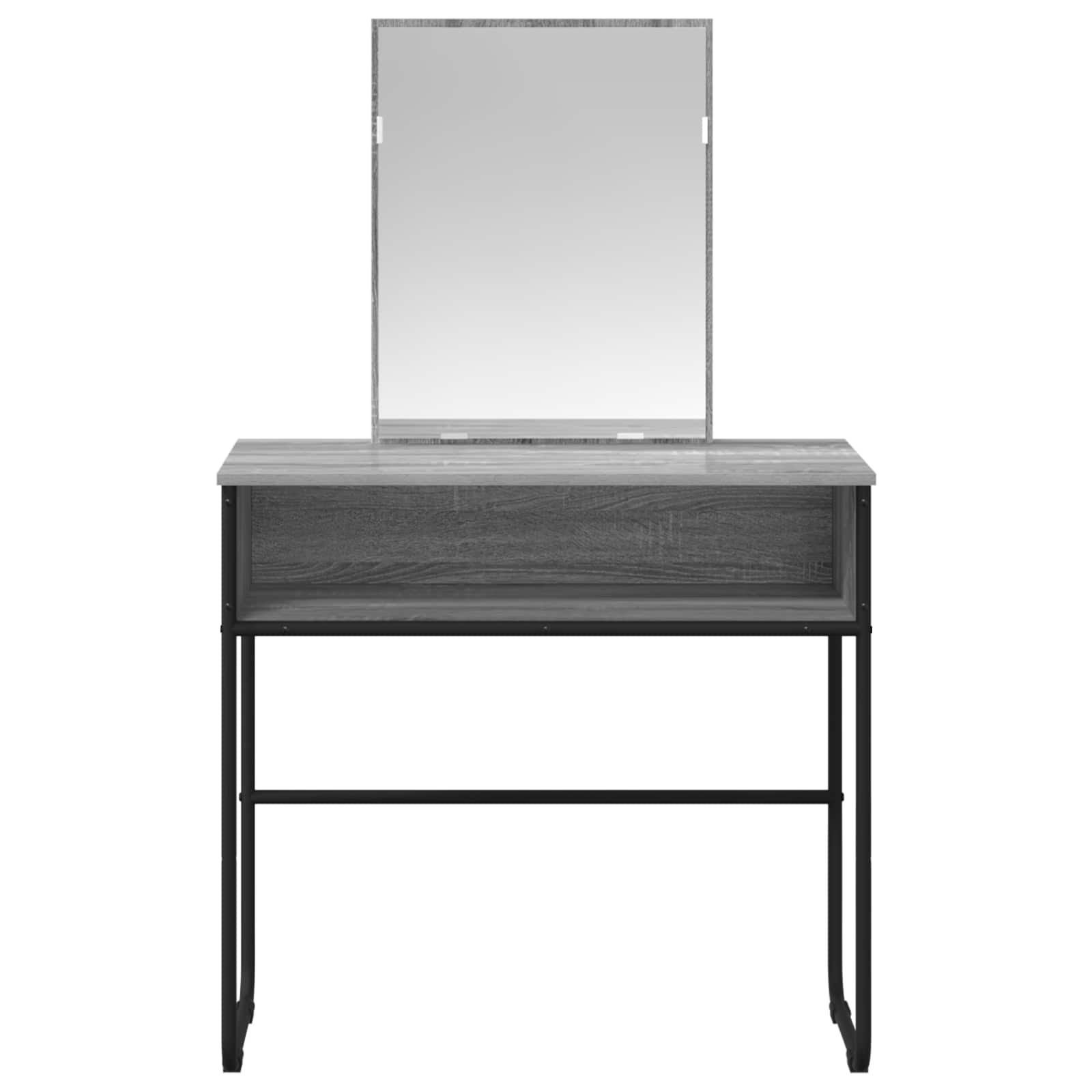 Τραπέζι περιποίησης με ράφι Γκρι Sonoma 81 x 40 x 131 εκ