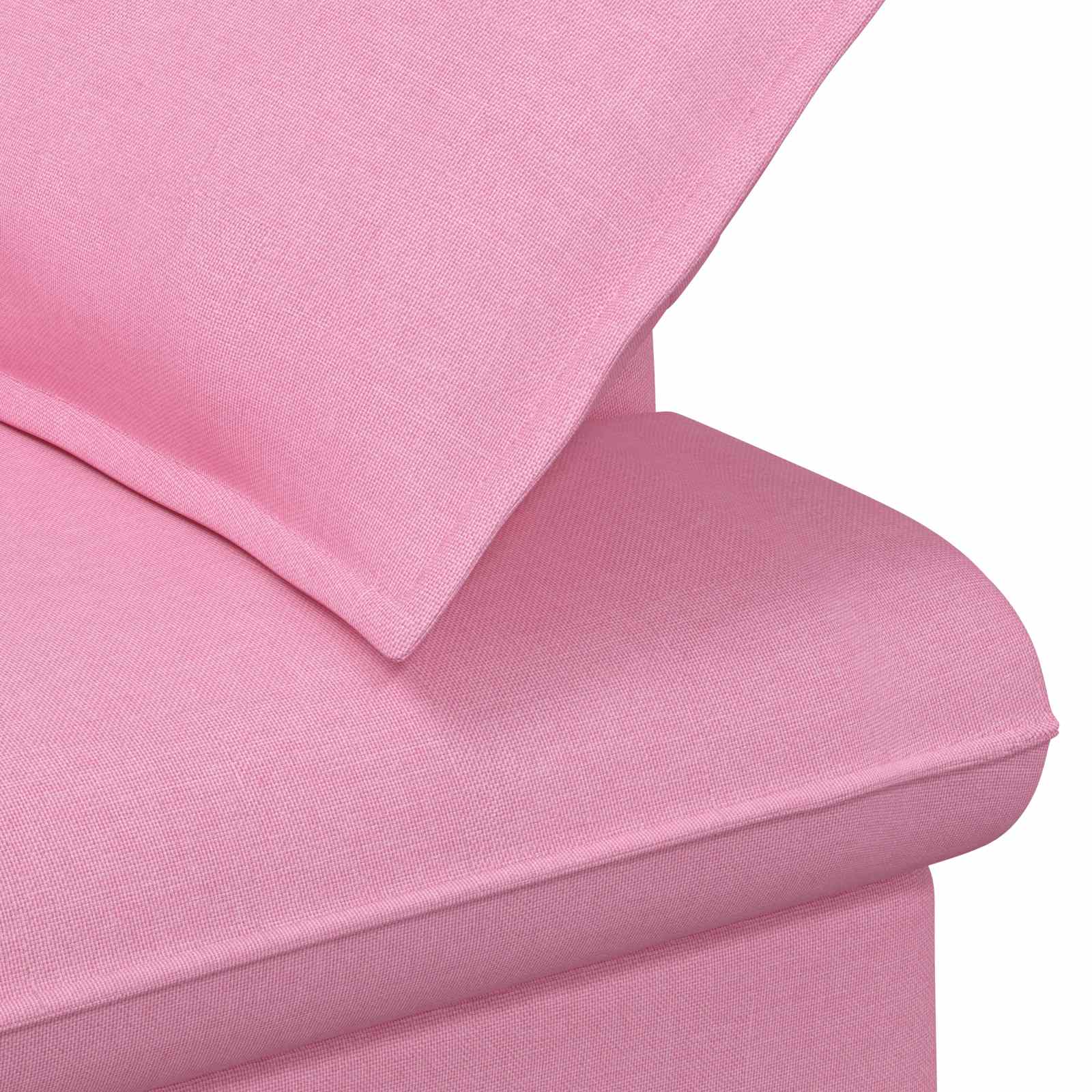 Love seat με κουμπιά Ροζ 111 x 68 x 80 εκ. Ύφασμα