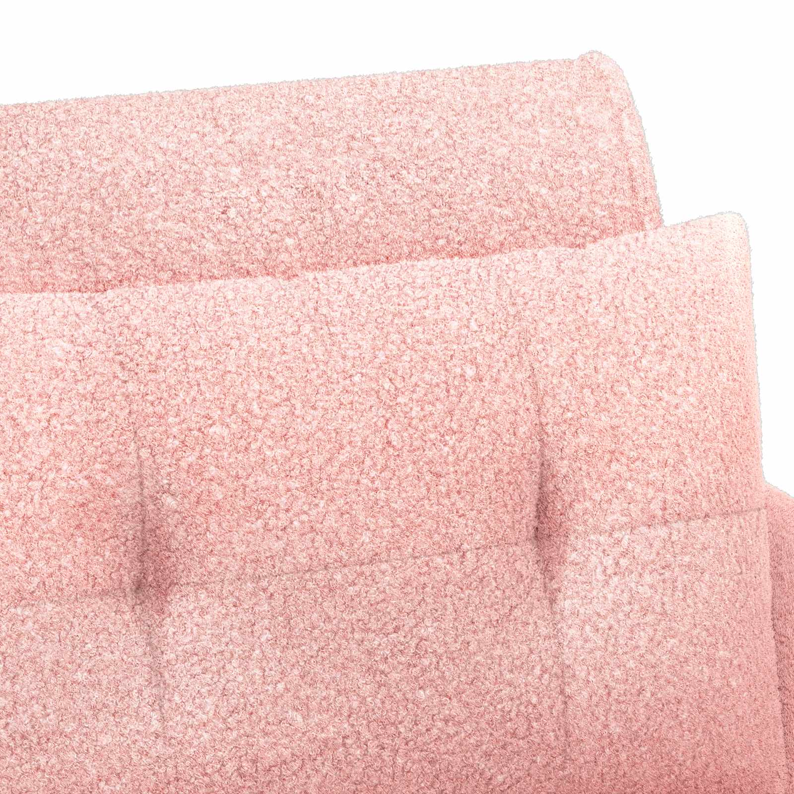 Love seat με κουμπιά Ροζ 117 x 67 x 77 εκ. Μπουκλέ