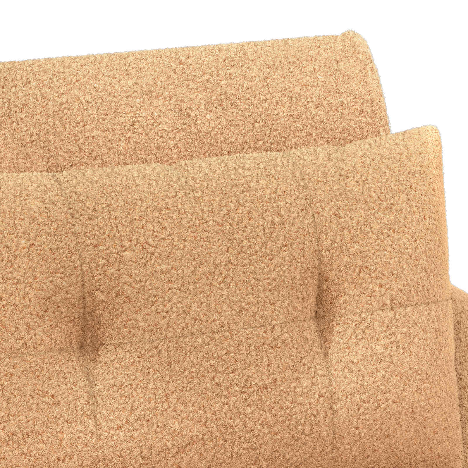 Love seat με κουμπιά Μπεζ 117 x 67 x 77 εκ. Μπουκλέ