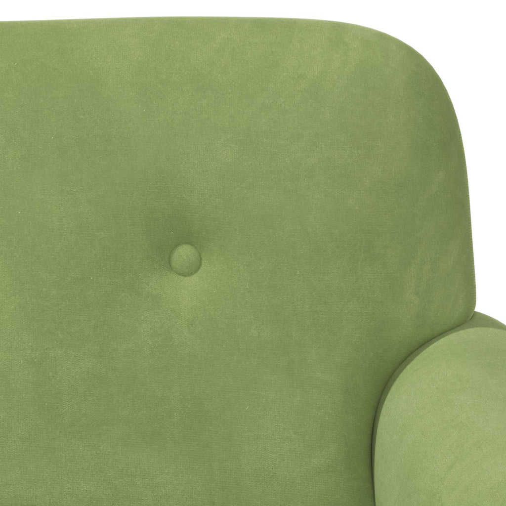 Love seat με κουμπιά Ανοιχτό Πράσινο 120 x 66 x 78 εκ. Βελούδο