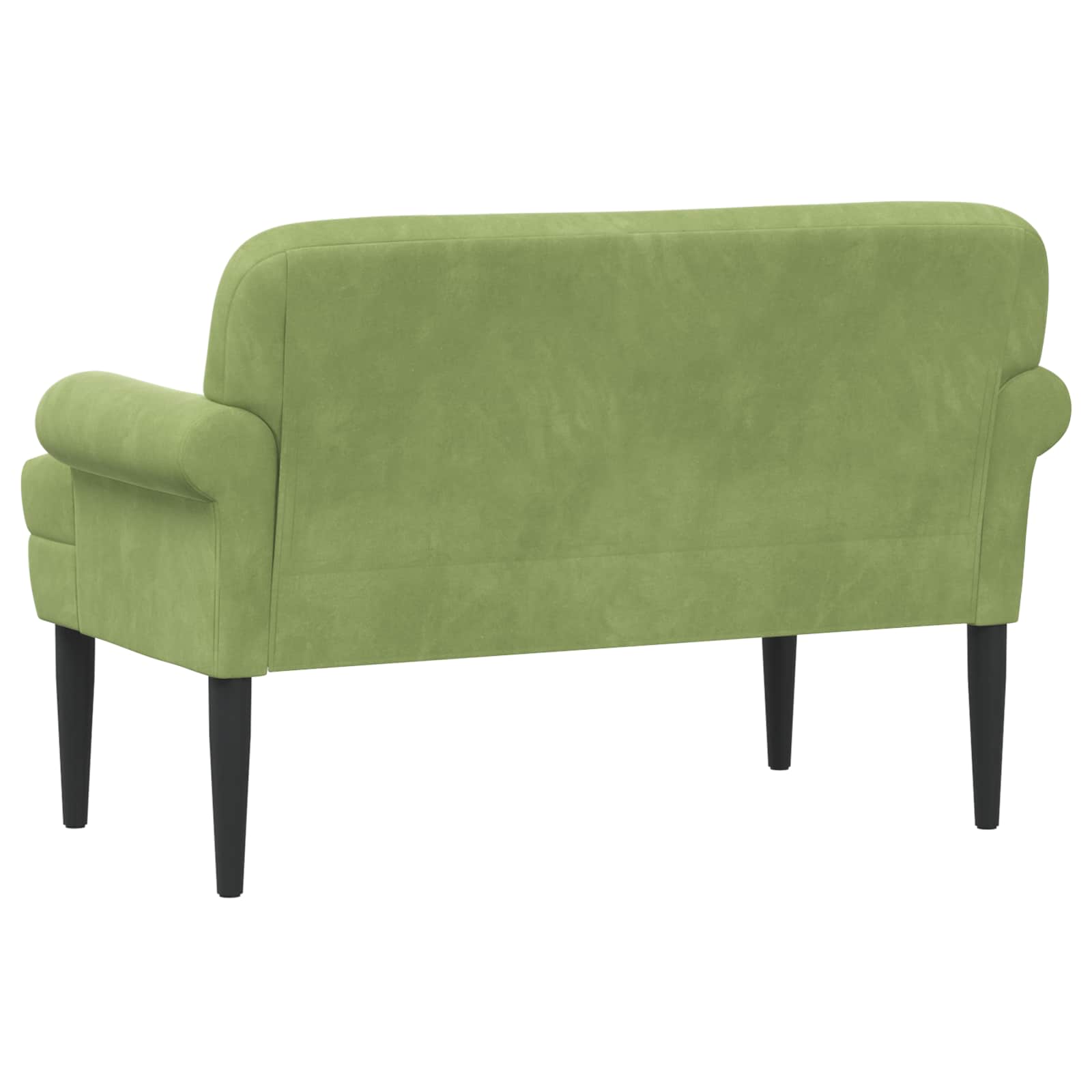 Love seat με κουμπιά Ανοιχτό Πράσινο 120 x 66 x 78 εκ. Βελούδο