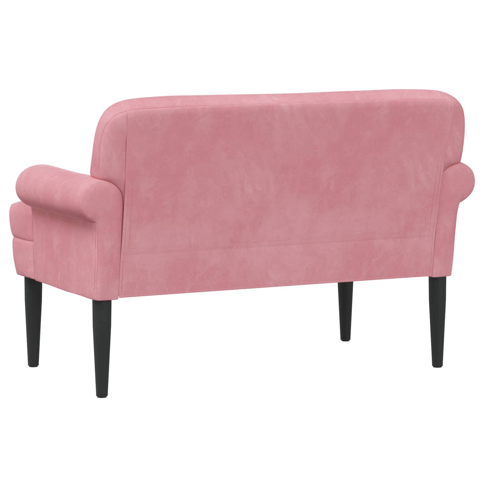 Love seat με κουμπιά Ροζ 120 x 66 x 78 εκ. Βελούδο