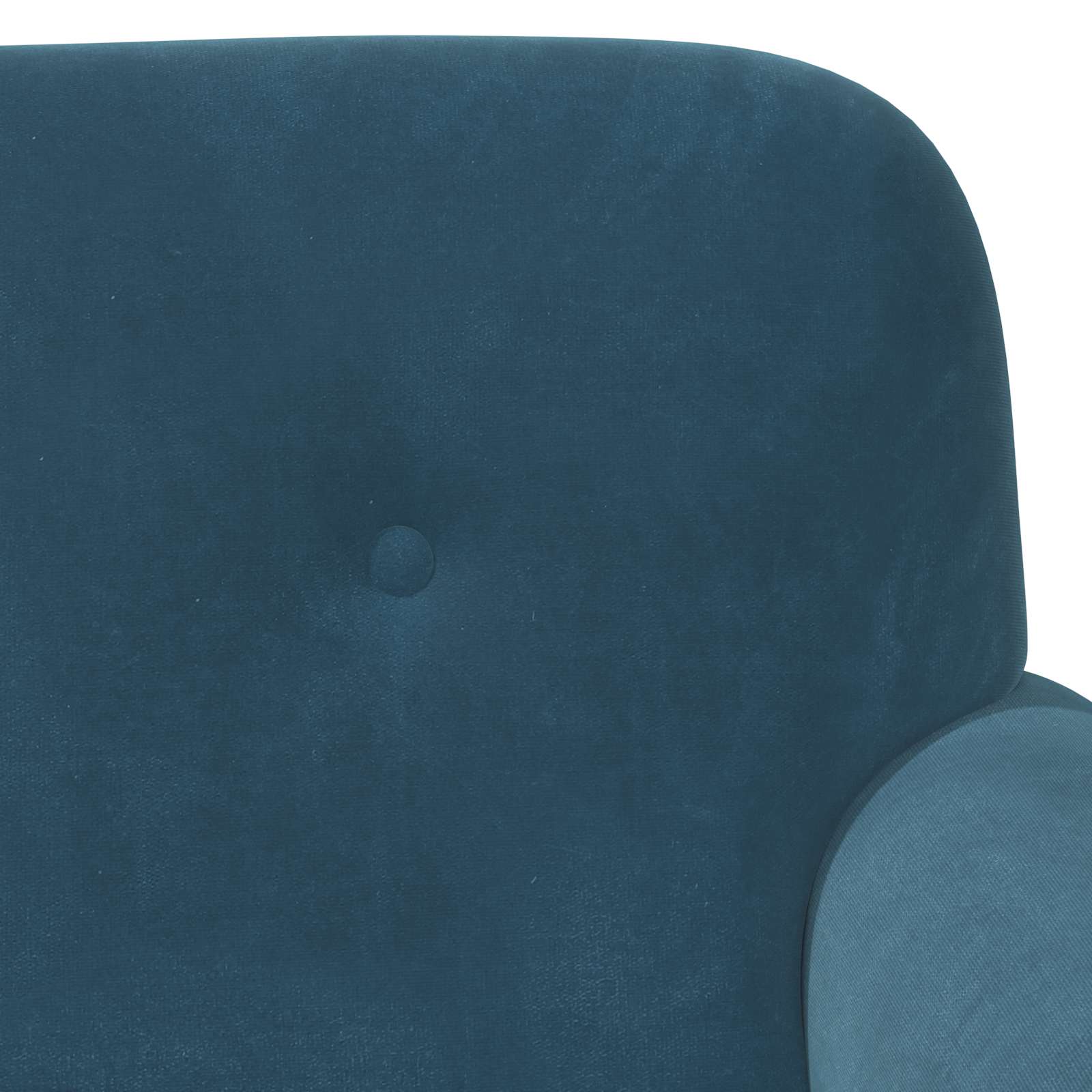 Love seat με κουμπιά Μπλε 120 x 66 x 78 εκ. Βελούδο
