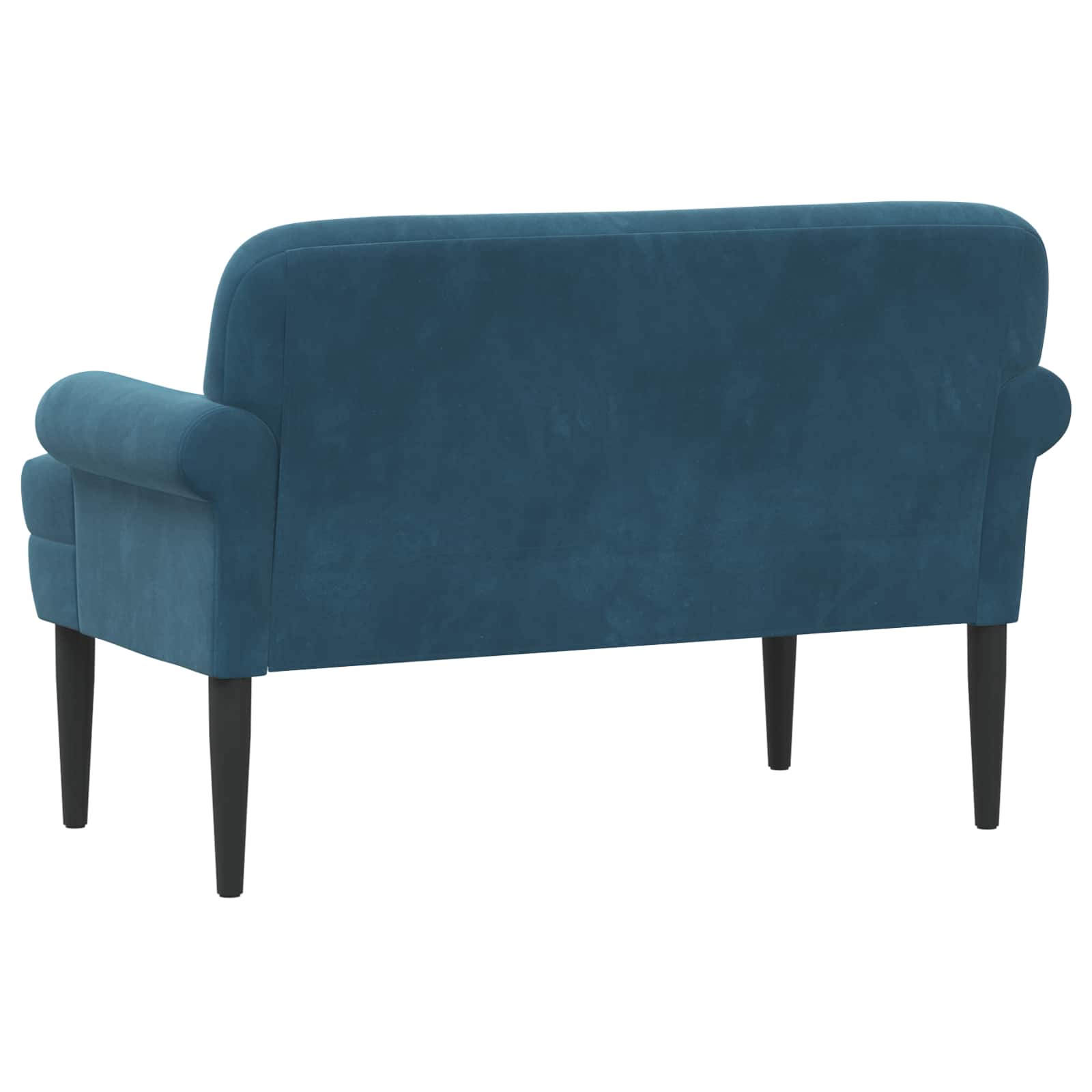 Love seat με κουμπιά Μπλε 120 x 66 x 78 εκ. Βελούδο