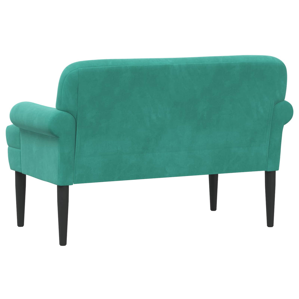 Love seat με κουμπιά Τιρκουάζ 120 x 66 x 78 εκ. Βελούδο