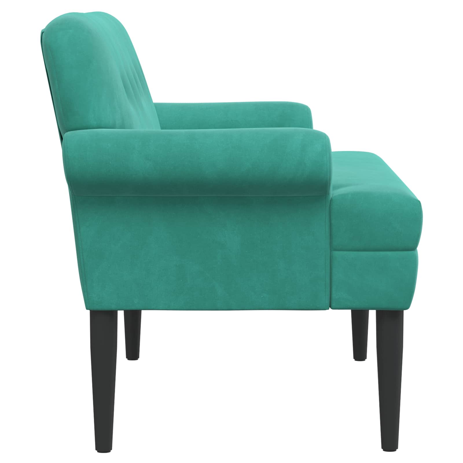 Love seat με κουμπιά Τιρκουάζ 120 x 66 x 78 εκ. Βελούδο