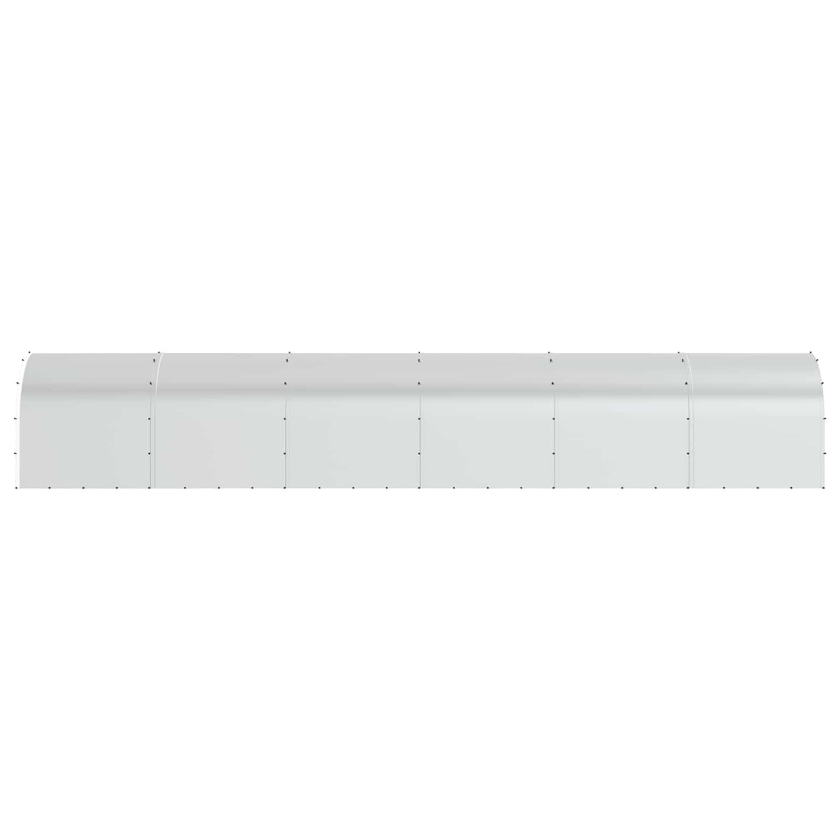 Κοτέτσι Ασημί 1200 x 200 x 200 εκ. Γαλβανισμένος Χάλυβας