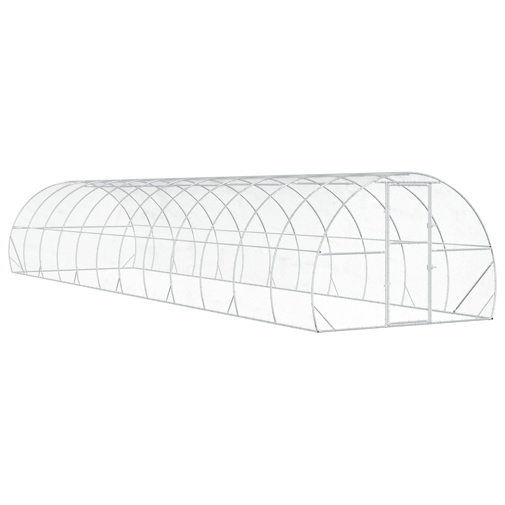 Κοτέτσι Ασημί 1200 x 300 x 200 cm Γαλβανισμένος Χάλυβας