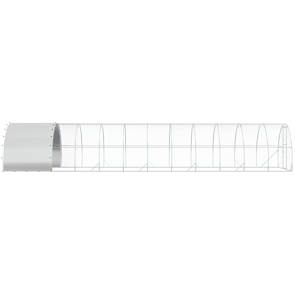 Κοτέτσι Ασημί 1200 x 300 x 200 cm Γαλβανισμένος Χάλυβας