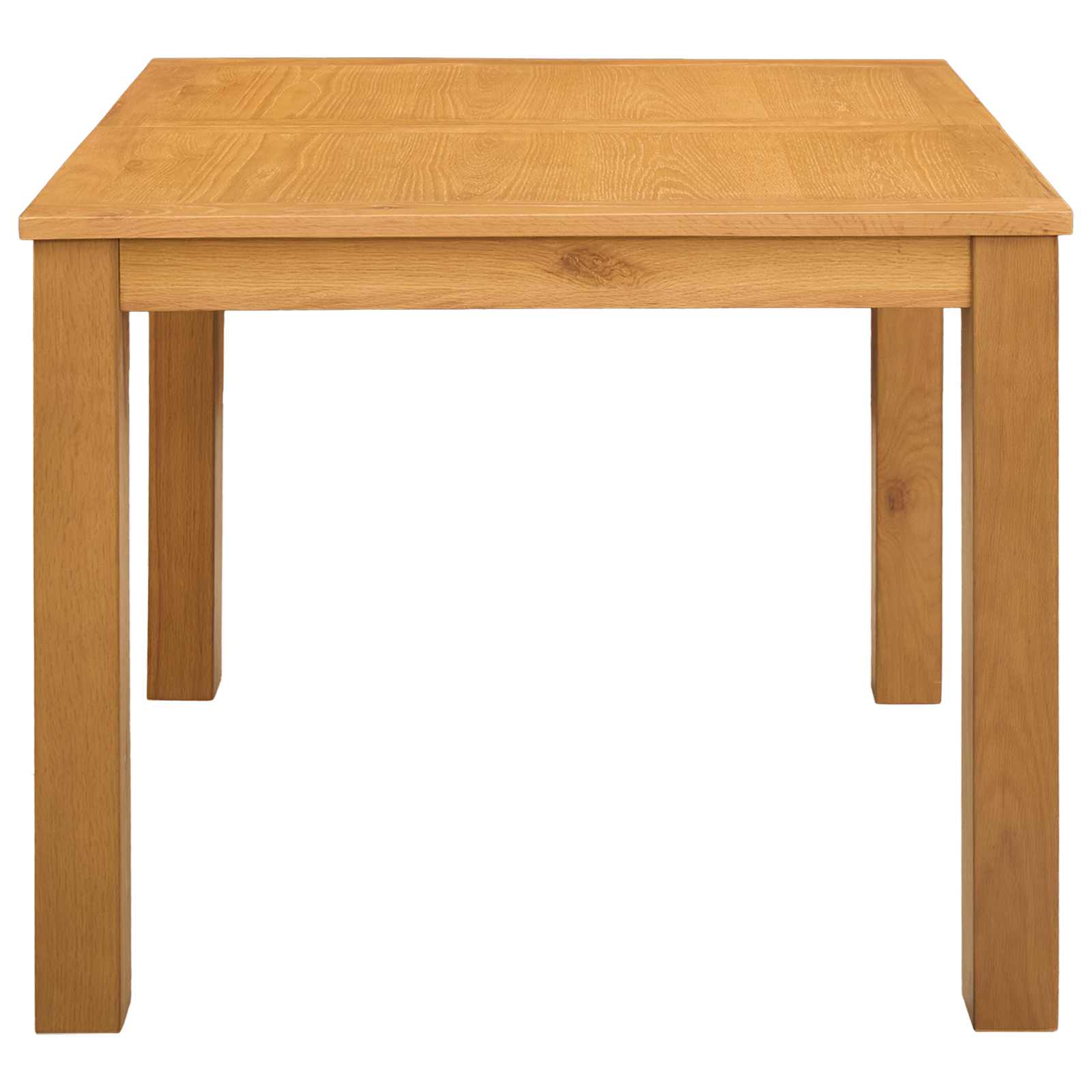 Τραπεζαρία 90 x 90 x 75 cm Στερεό Ξύλο Δρυός Φυσικό τετράγωνο