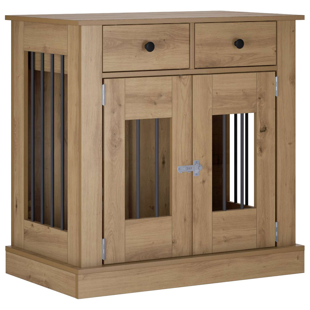 Έπιπλο για κλουβί σκύλου Artisan Δρυς 80 x 47,5 x 80 εκ