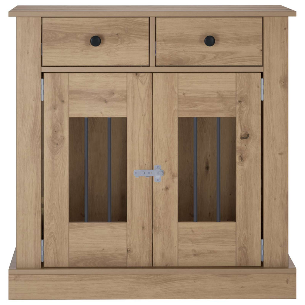 Έπιπλο για κλουβί σκύλου Artisan Δρυς 80 x 47,5 x 80 εκ