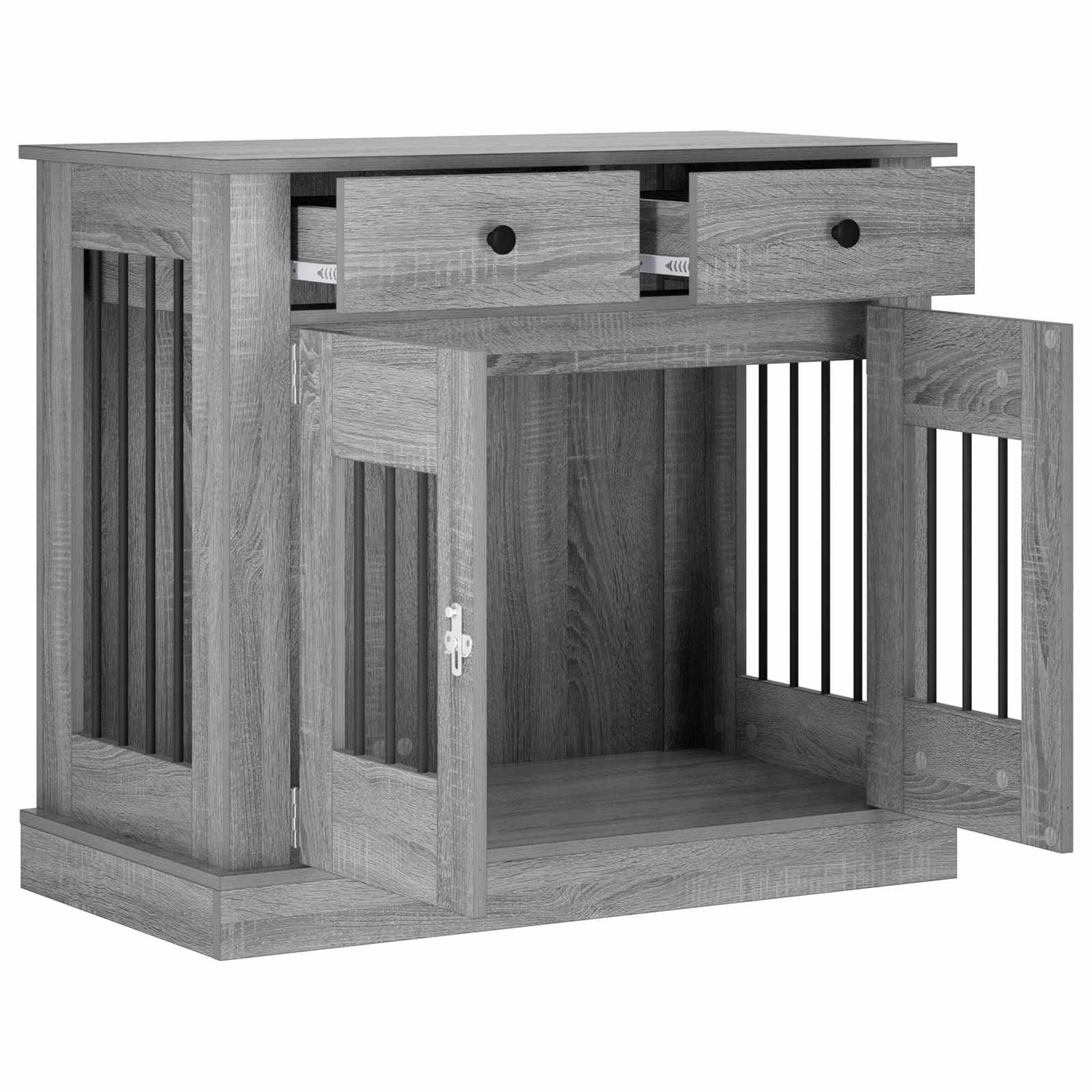 Έπιπλο για κλουβί σκύλου Γκρι Sonoma 90 x 47,5 x 80 εκ