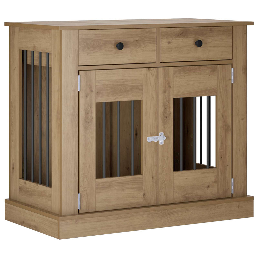 Έπιπλο για κλουβί σκύλου Artisan Δρυς 90 x 47,5 x 80 εκ