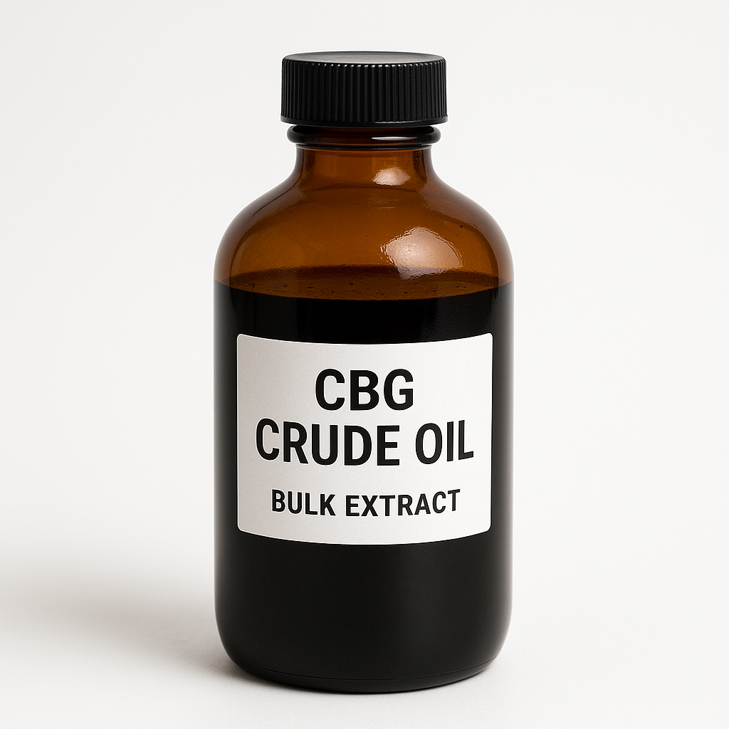 Neuroxtracts CBG Crude Oil – 51% Cannabinoids, 40ml